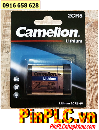 Camelion 2CR5, Pin 2CR5; Pin 6v lithium Camelion 2CR5 chính hãng (MẪU MỚI) /Loại vỉ 1viên